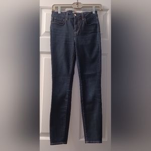 L’AGENCE 25 Margot High Rise Skinny Jeans in Midnight